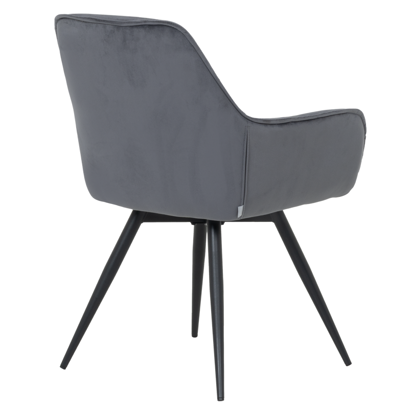 Трапезен стол LATINA PREMIUM - тъмносив