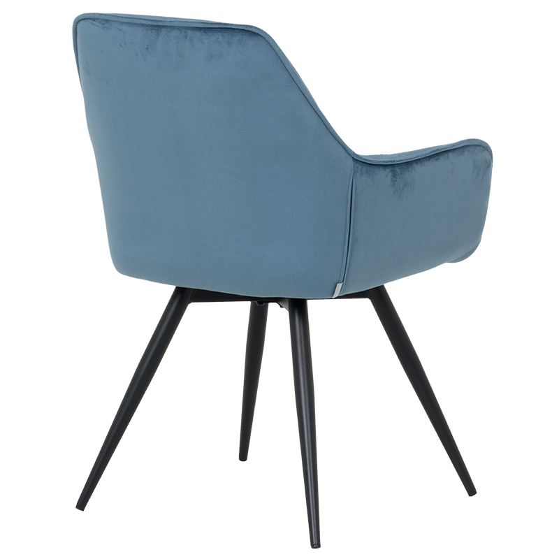 Трапезен стол LATINA PREMIUM - син