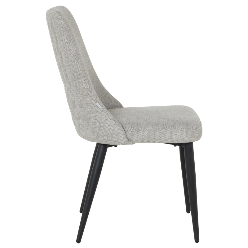 Трапезен стол SMITH - светло сив QR