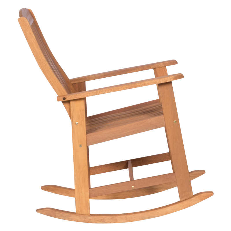 Люлеещ дървен градински стол NORA