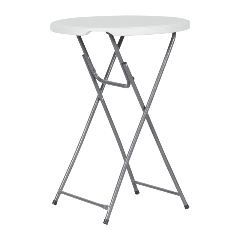 Сгъваемa кетъринг бар маса Carmen 9938 - бяла