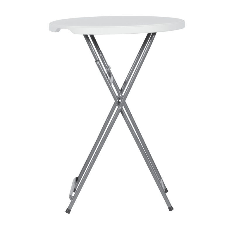 Сгъваемa кетъринг бар маса Carmen 9938 - бяла