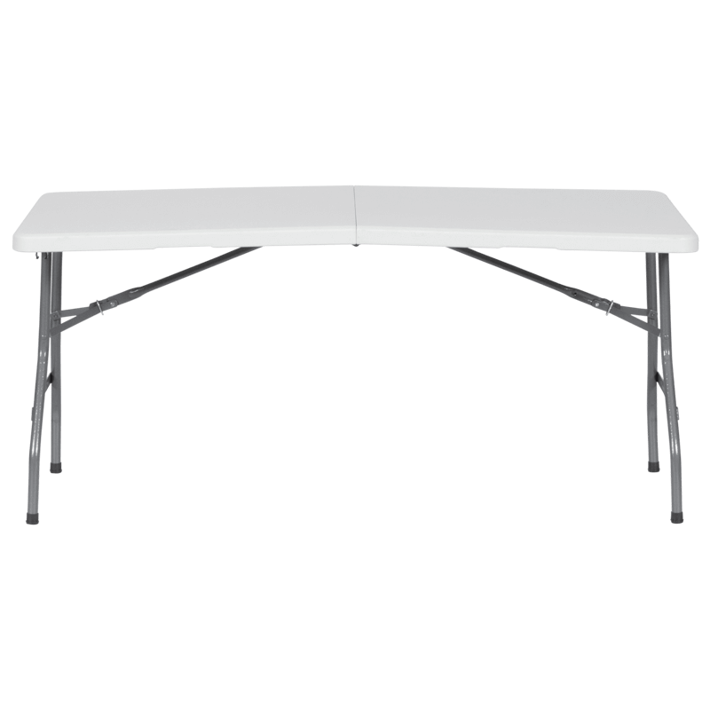 Сгъваемa кетъринг маса Carmen 9941 - бяла