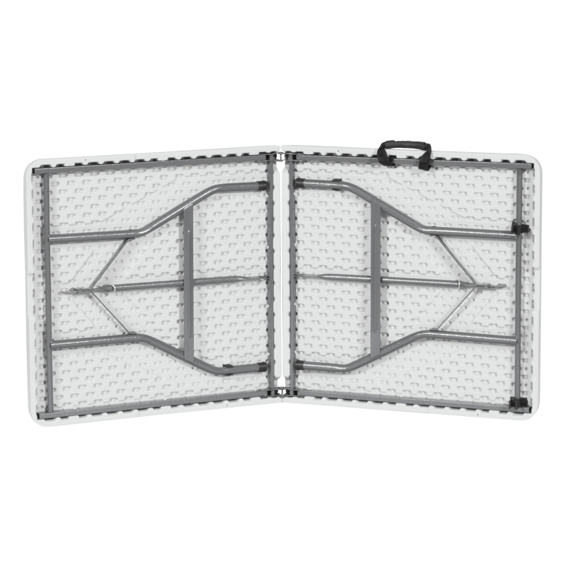 Сгъваемa кетъринг маса Carmen 9941 - бяла