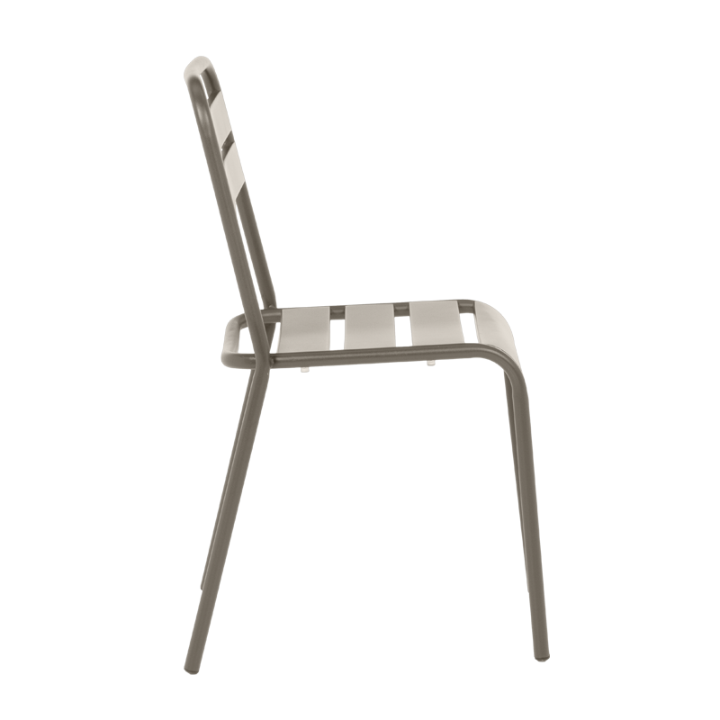 Метален градински стол ABA - капучино