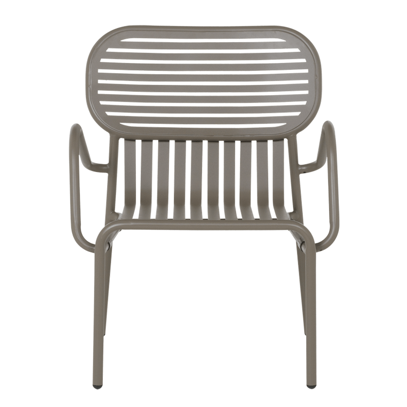 Метален градински стол JALINGO - капучино