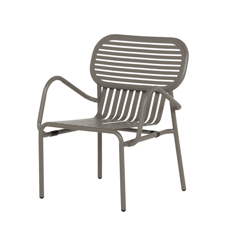 Метален градински стол JALINGO - капучино