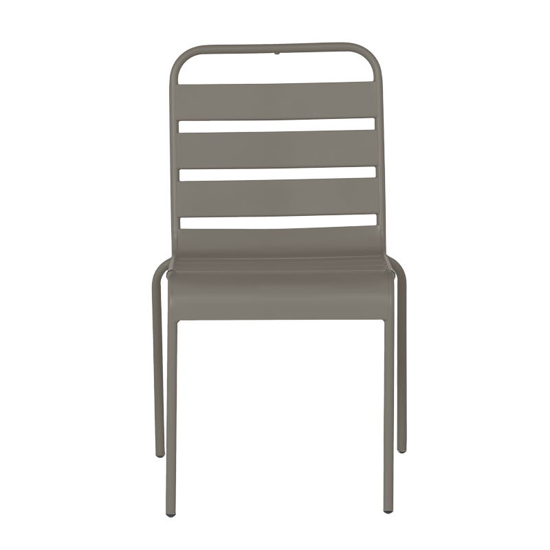 Метален градински стол MURI - капучино