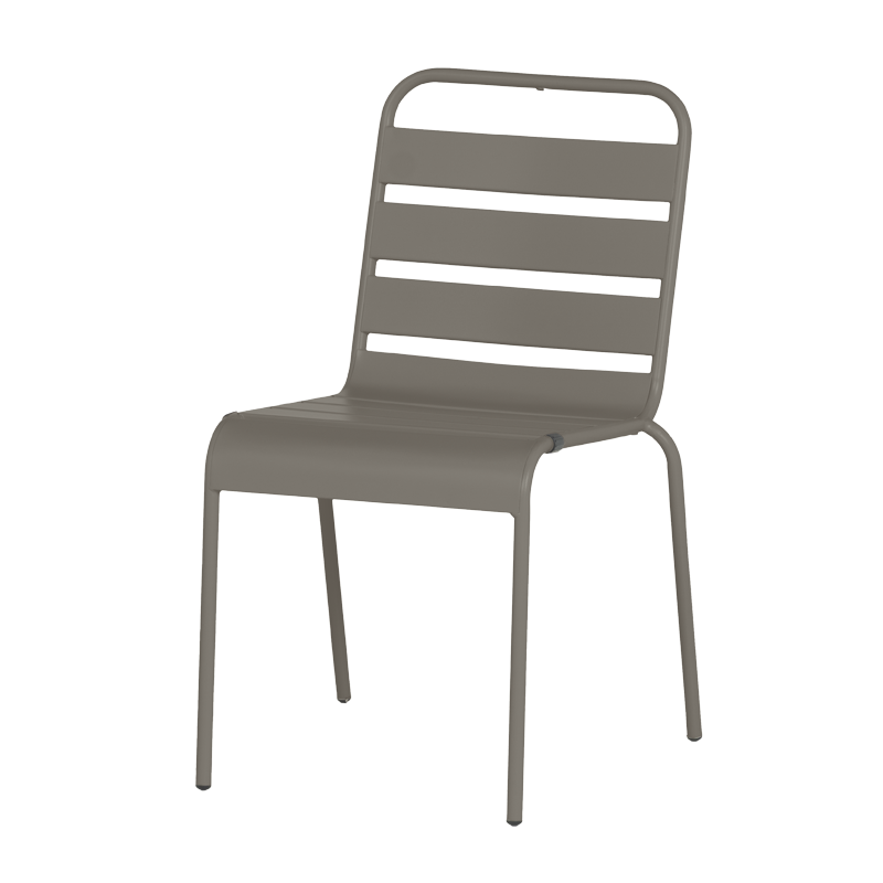 Метален градински стол MURI - капучино