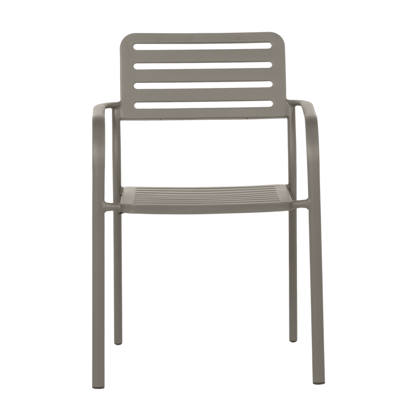 Метален градински стол WASE - капучино