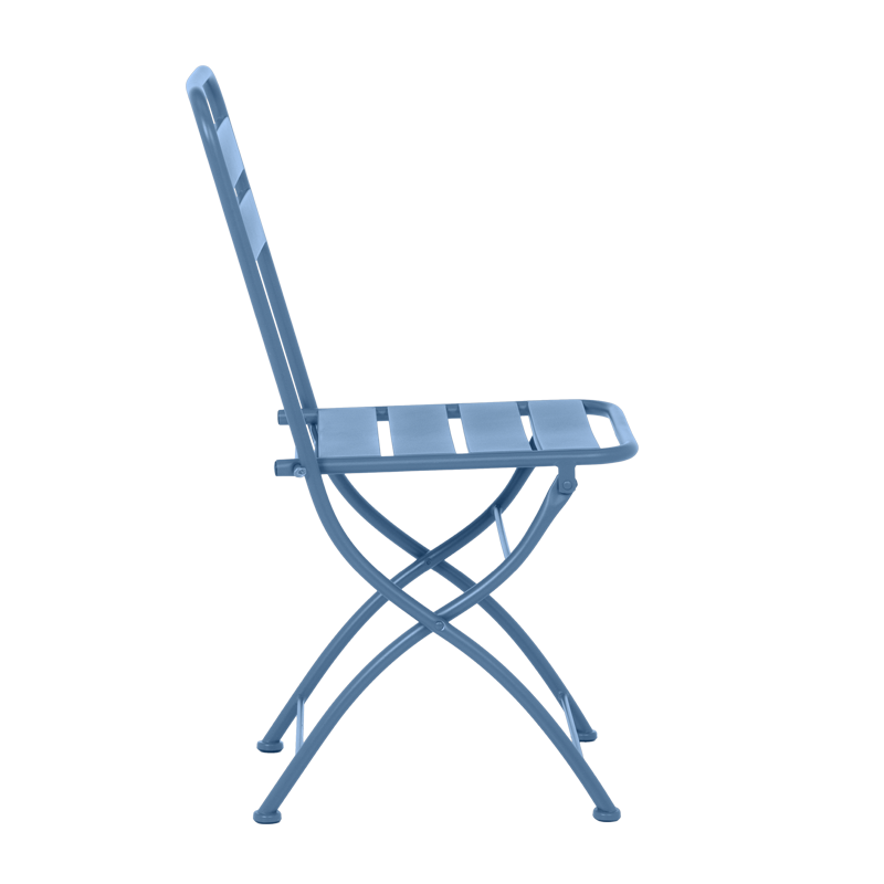 Сгъваем кетъринг стол YOM - тъмносин