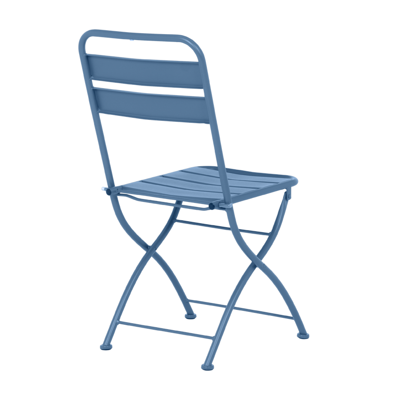 Сгъваем кетъринг стол YOM - тъмносин