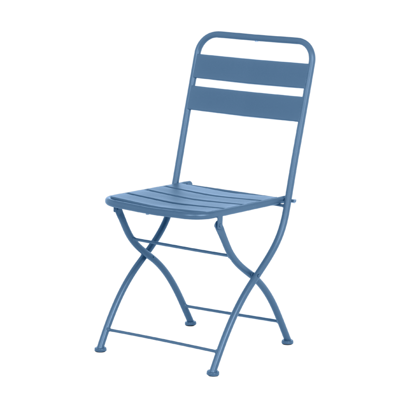 Сгъваем кетъринг стол YOM - тъмносин