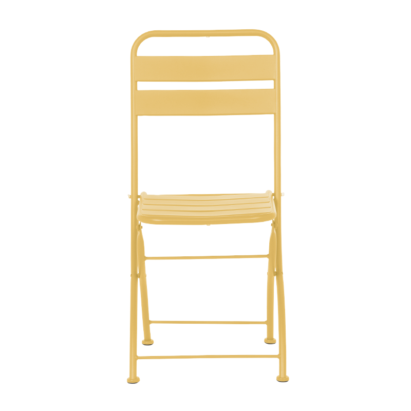 Сгъваем кетъринг стол YOM - жълт