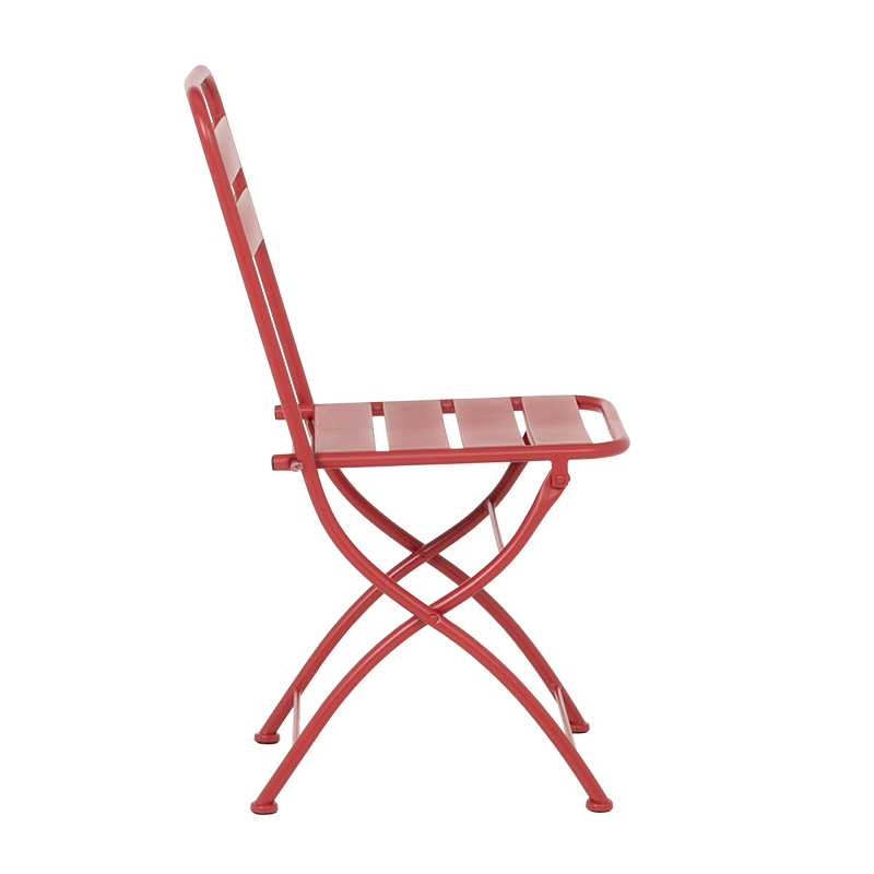 Сгъваем кетъринг стол YOM - червен