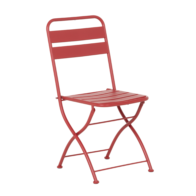 Сгъваем кетъринг стол YOM - червен