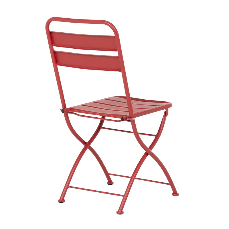 Сгъваем кетъринг стол YOM - червен