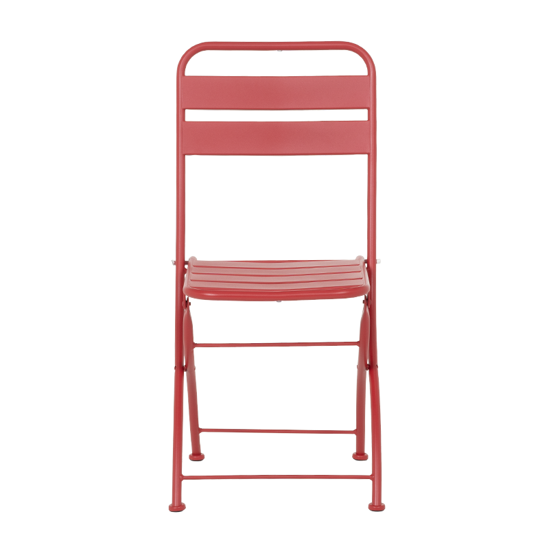 Сгъваем кетъринг стол YOM - червен