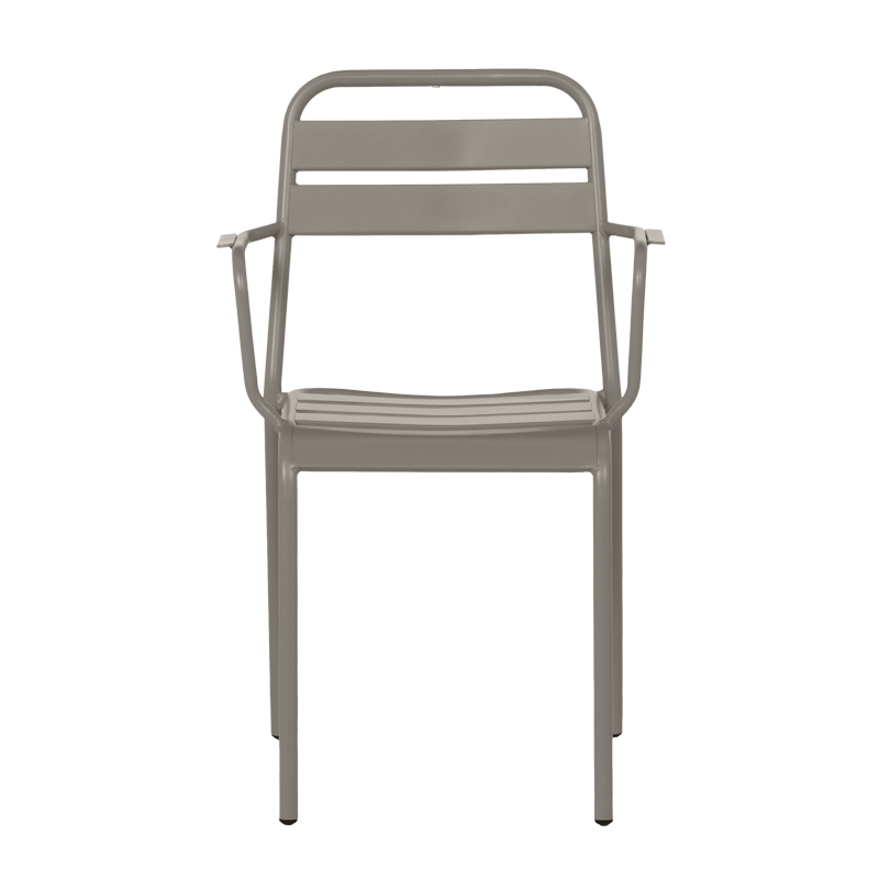 Метален градински стол ZAMFARA - капучино