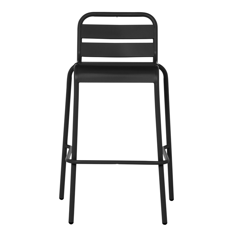 Кетъринг бар стол SHAKI - черен