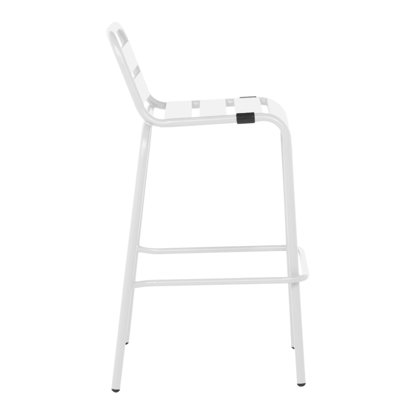 Кетъринг бар стол SHAKI - бял