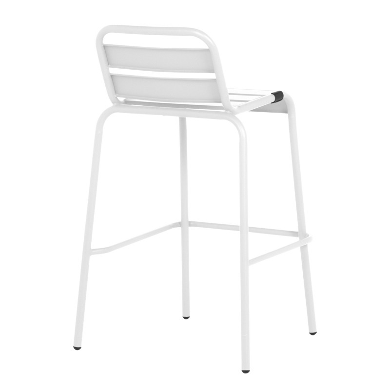 Кетъринг бар стол SHAKI - бял