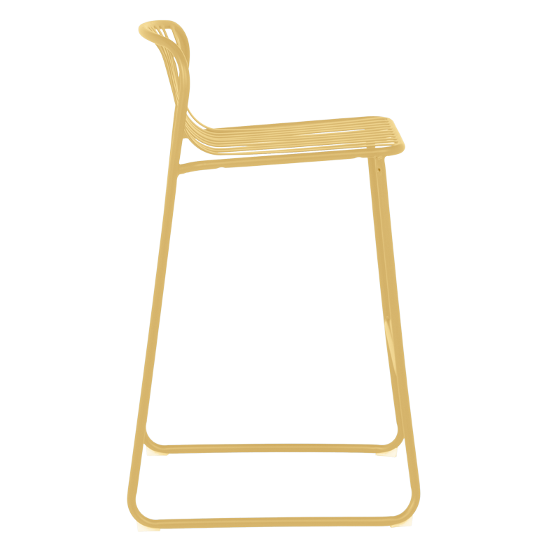 Кетъринг бар стол KISI - жълт