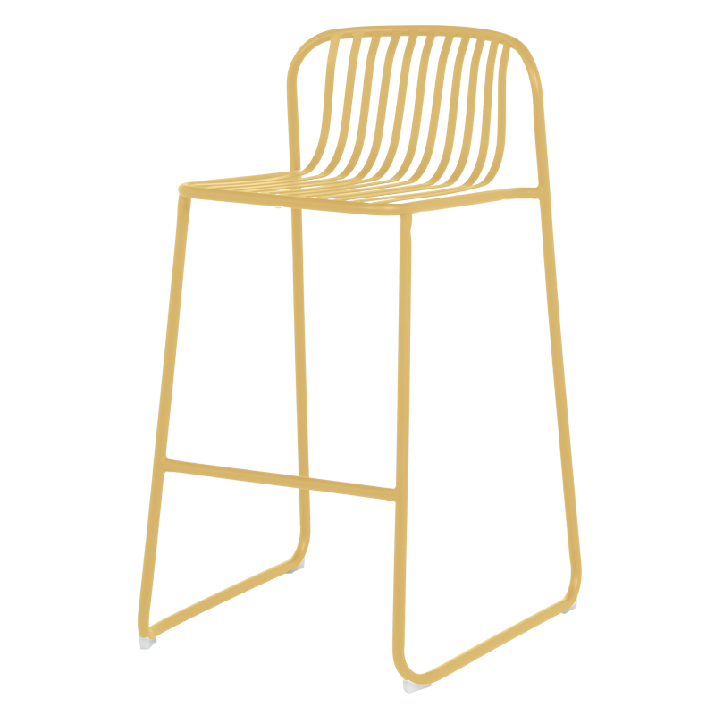 Кетъринг бар стол KISI - жълт