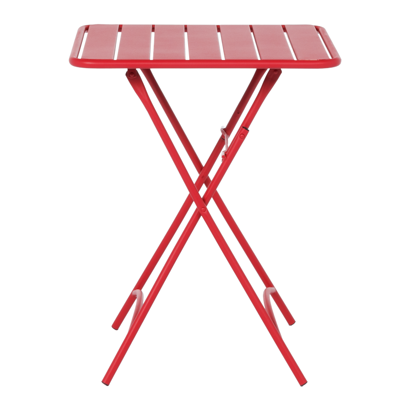 Сгъваема кетъринг маса OKENE - червена