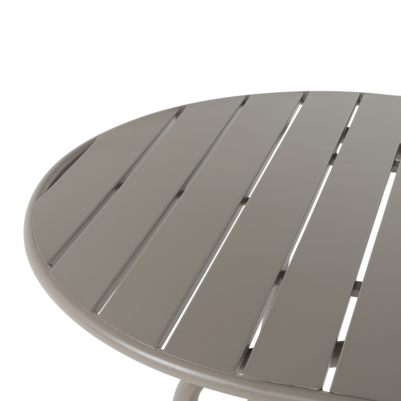 Метална градинска маса TARABA - капучино