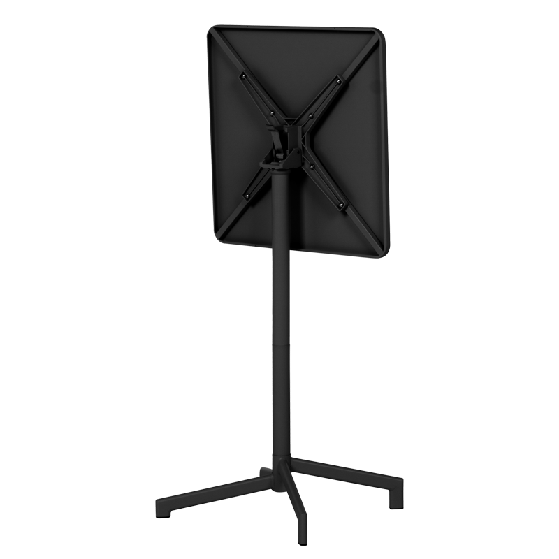 Сгъваема кетъринг бар маса LAFIA D60 - черна