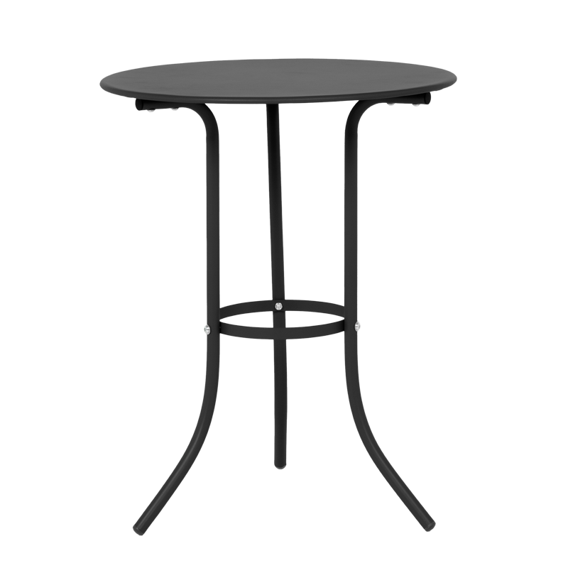 Метална градинска маса NIGER D 60 - черна