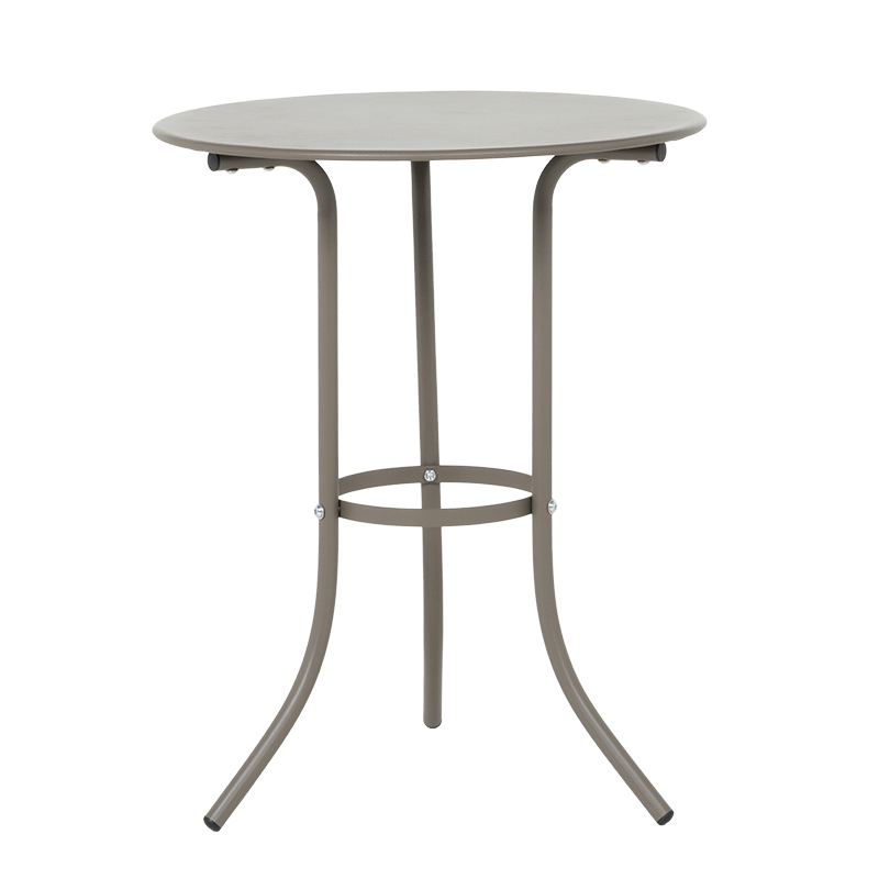 Метална градинска маса NIGER D 60 - капучино