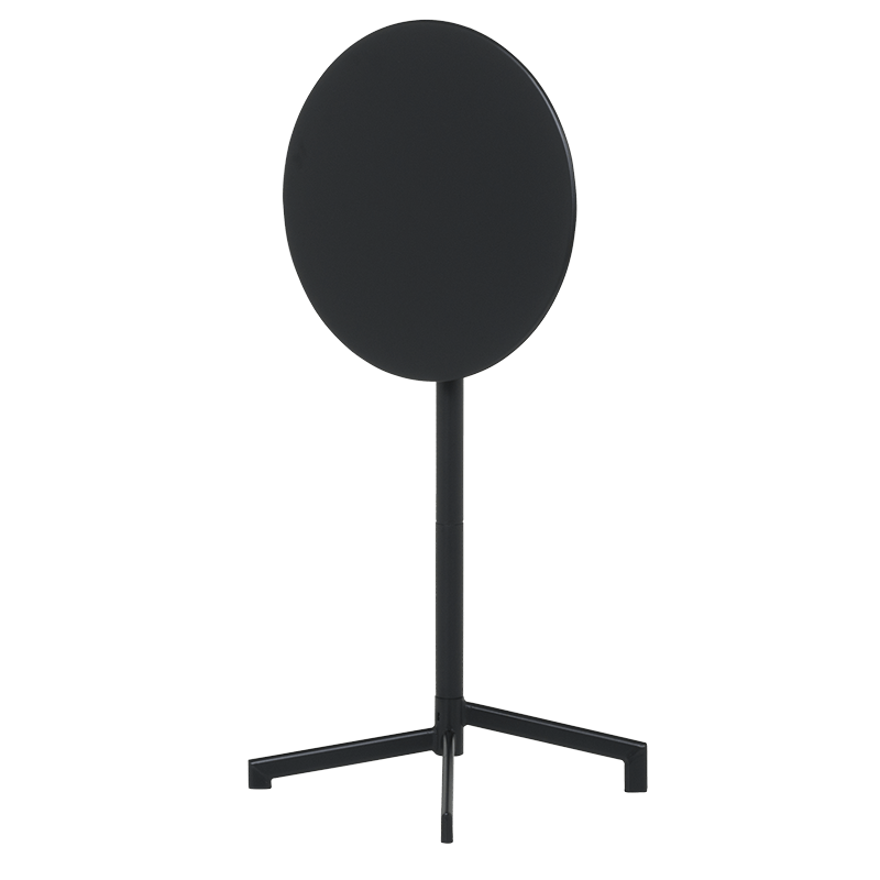 Сгъваема кетъринг бар маса BIDA - черна