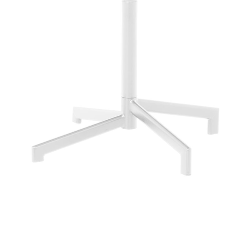 Сгъваема кетъринг бар маса BIDA - бяла