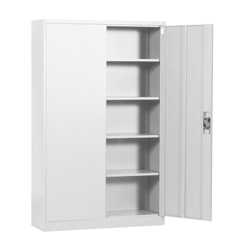 Метален шкаф Carmen CR-1237 Е J - сив