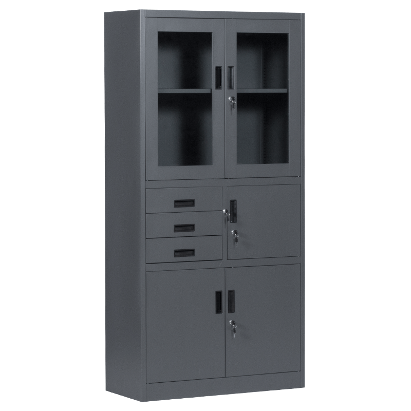 Метален шкаф Carmen CR-1240 E SAND - графит