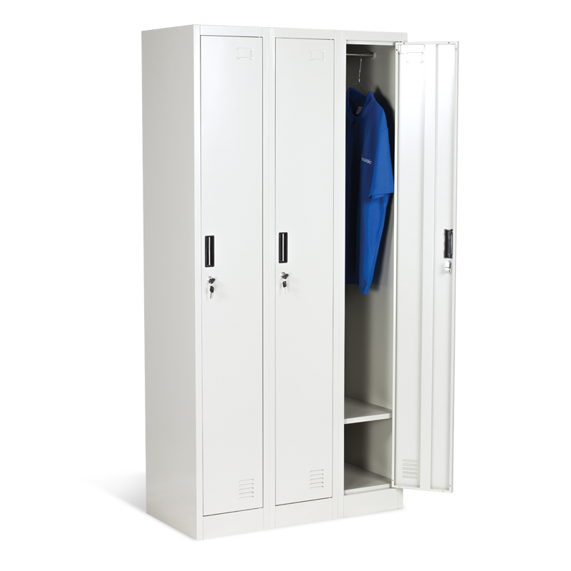 Метален шкаф Carmen CR-1242 K - сив