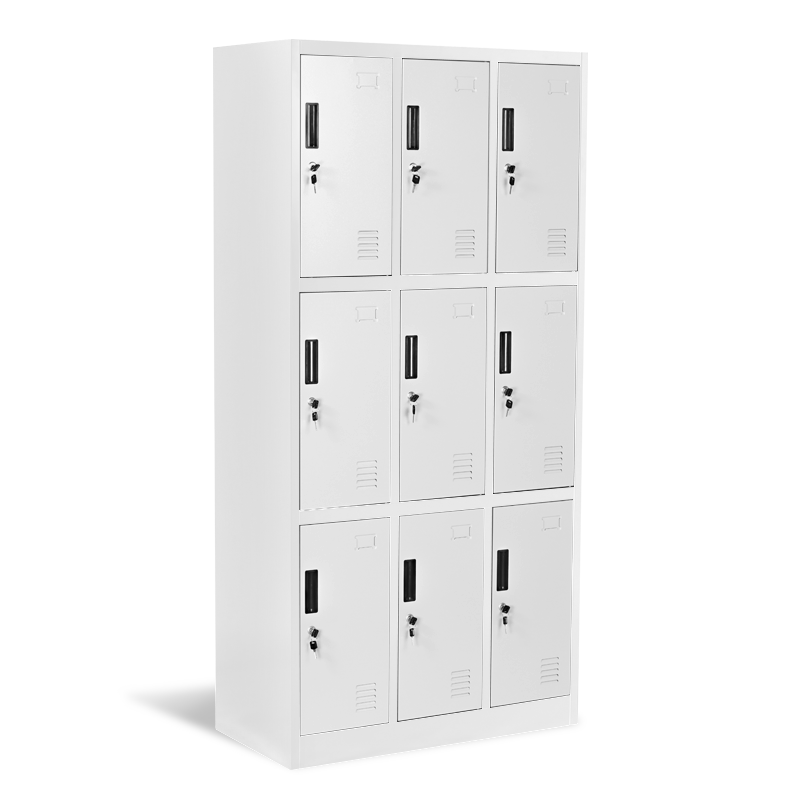 Метален шкаф Carmen CR-1244 K - сив