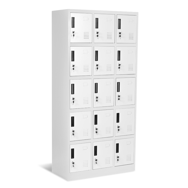 Метален шкаф Carmen CR-1245 K сив