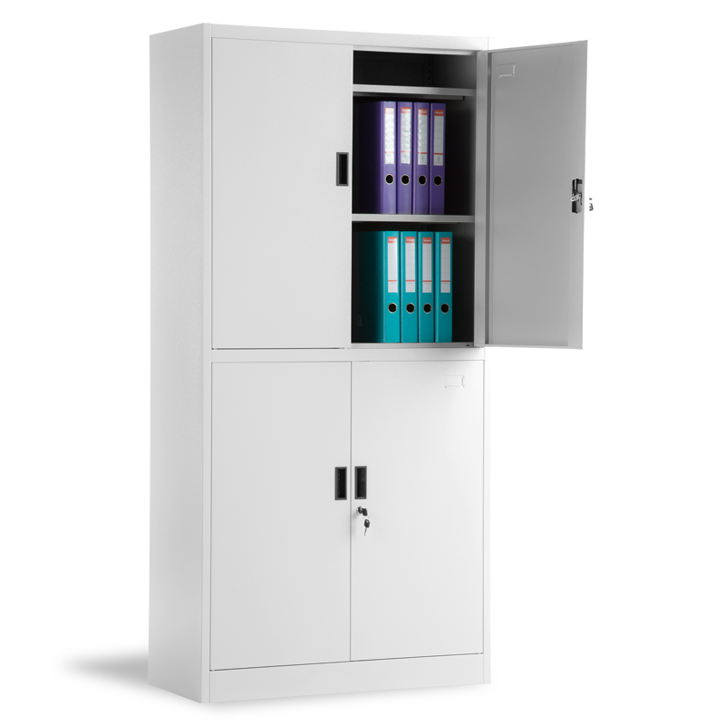 Метален шкаф CARMEN CR-1246 J - сив