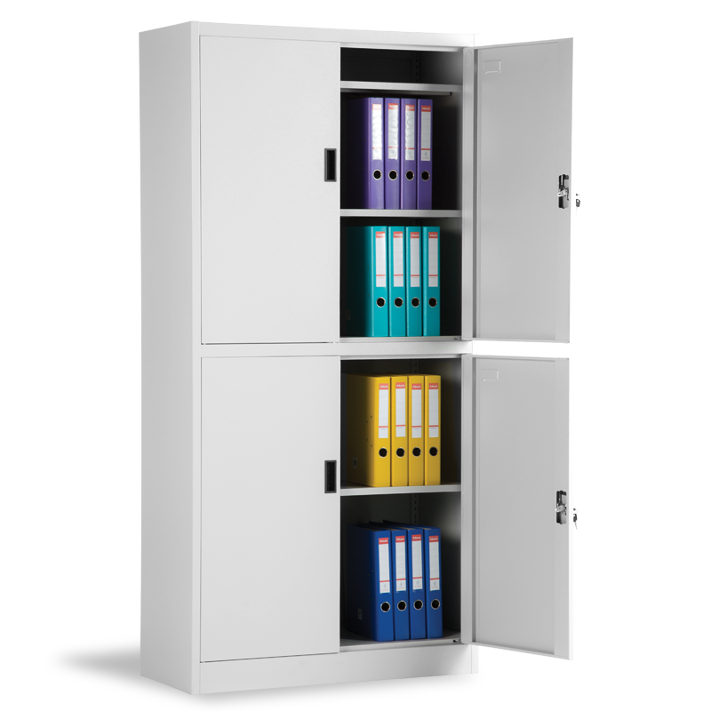 Метален шкаф CARMEN CR-1246 J - сив