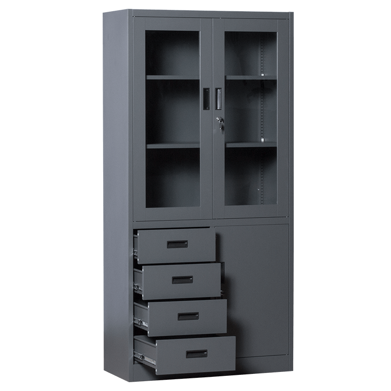 Метален шкаф Carmen CR-1278 E L SAND - графит