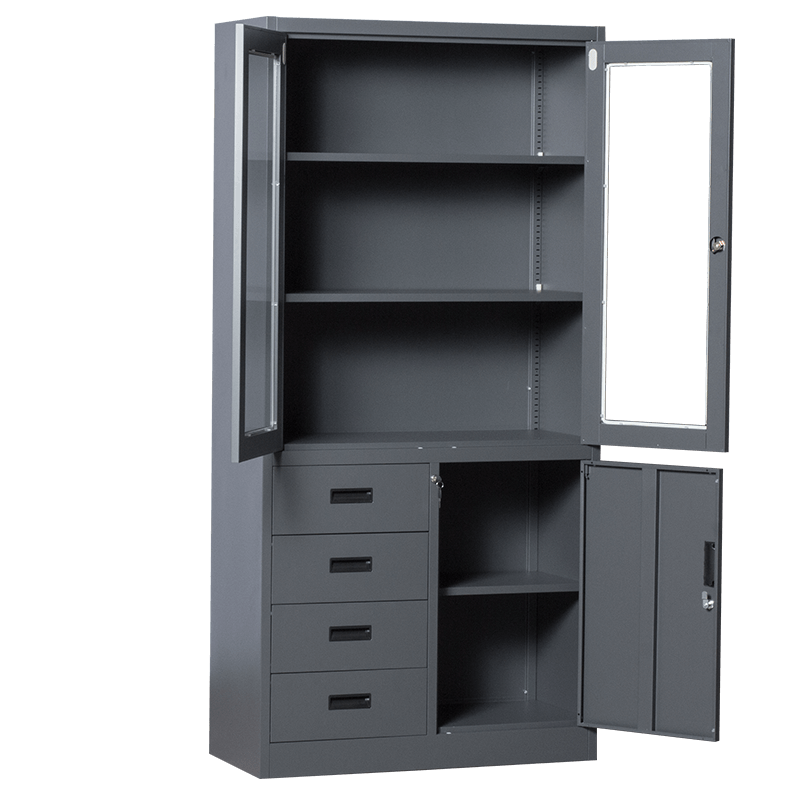 Метален шкаф Carmen CR-1278 E L SAND - графит