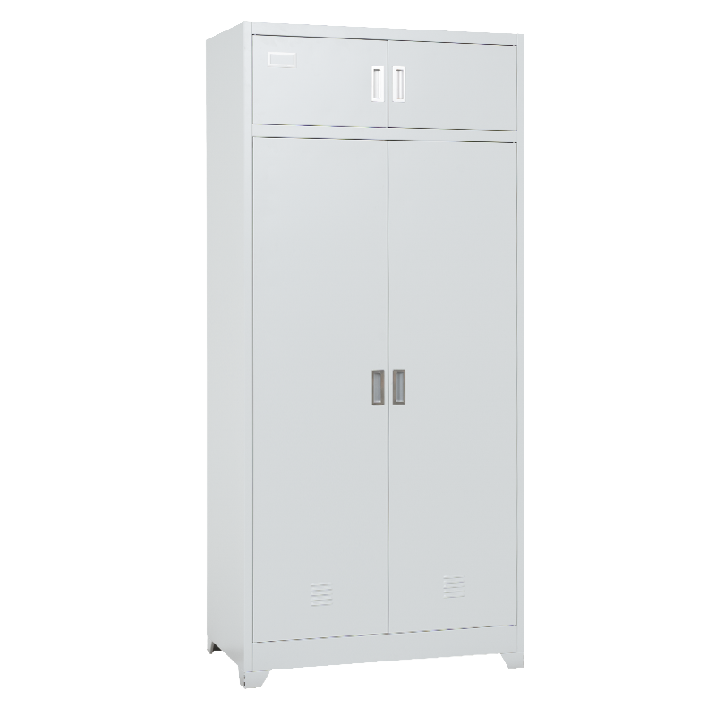 Метален шкаф Carmen CR-1229 GR - сив