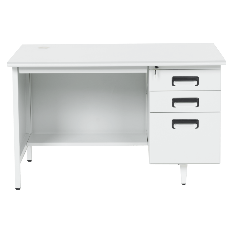 Метално бюро Carmen CR-1317 L - сиво