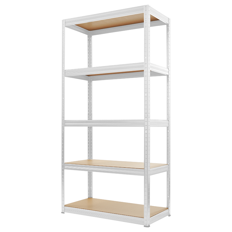 Метален стелаж STAR 180х90х45 см, до 175 кг на рафт - бял