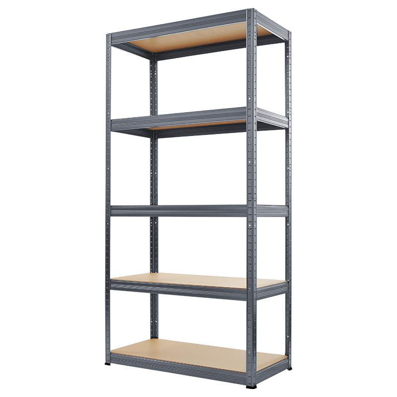 Метален стелаж STAR 180х75х35 см, до 275 кг на рафт - сив