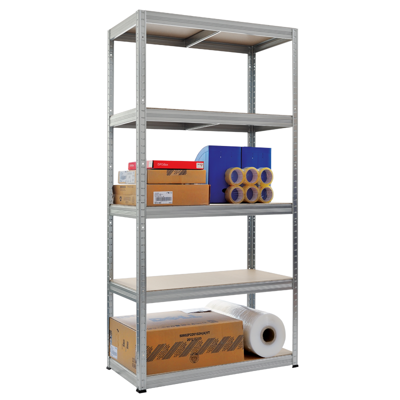 Метален стелаж STAR 180x90x45 см, до 350 на рафт - цинк