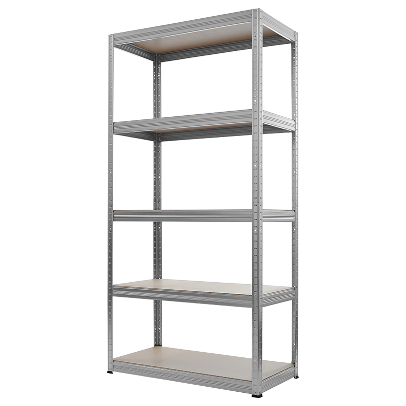 Метален стелаж STAR 213x90x45 см, до 175 кг на рафт - цинк